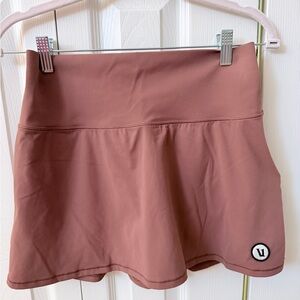 Vuori Clay Athletic Skort with Logo Patch